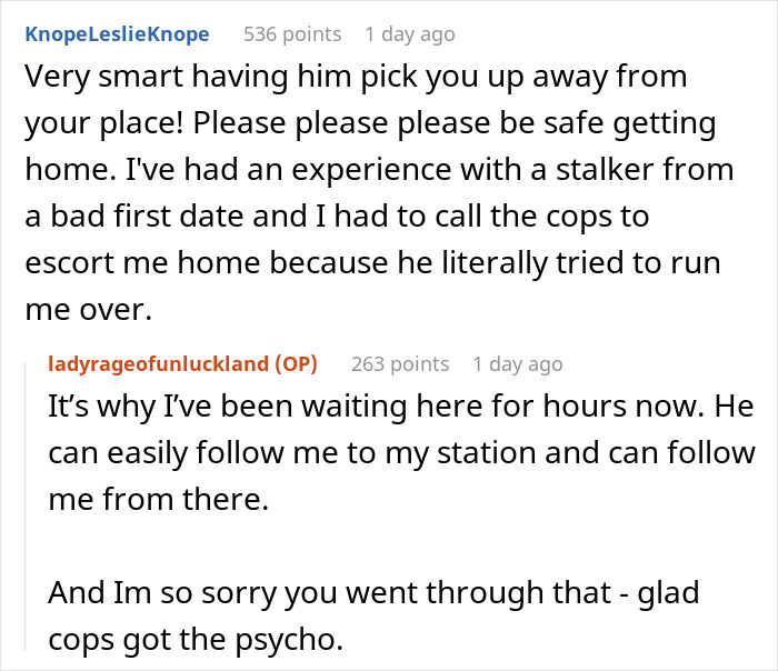 Woman Has To Hide In The Bathroom On The First Date After Guy Keeps Getting Worse And Worse