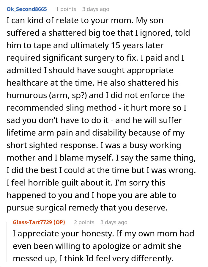 Daughter Can’t Breathe, Smell, Or Forgive After Mom Hid Her Childhood Injury For Years Daughter Can’t Breathe, Smell, Or Forgive After Mom Hid Her Childhood Injury For Years