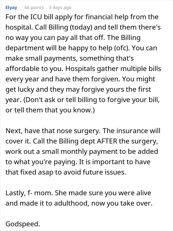 Daughter Can’t Breathe, Smell, Or Forgive After Mom Hid Her Childhood Injury For Years Daughter Can’t Breathe, Smell, Or Forgive After Mom Hid Her Childhood Injury For Years