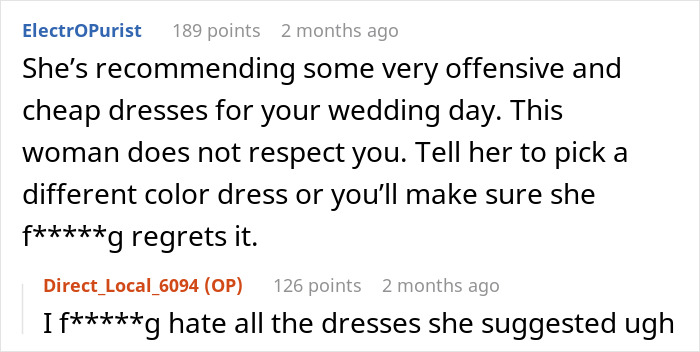 Bride Is Told She “Doesn’t Need” A White Dress, Then Sees What Her MIL Plans To Wear To The Ceremony