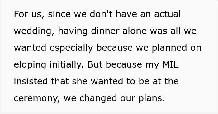 Bride Is Told She “Doesn’t Need” A White Dress, Then Sees What Her MIL Plans To Wear To The Ceremony