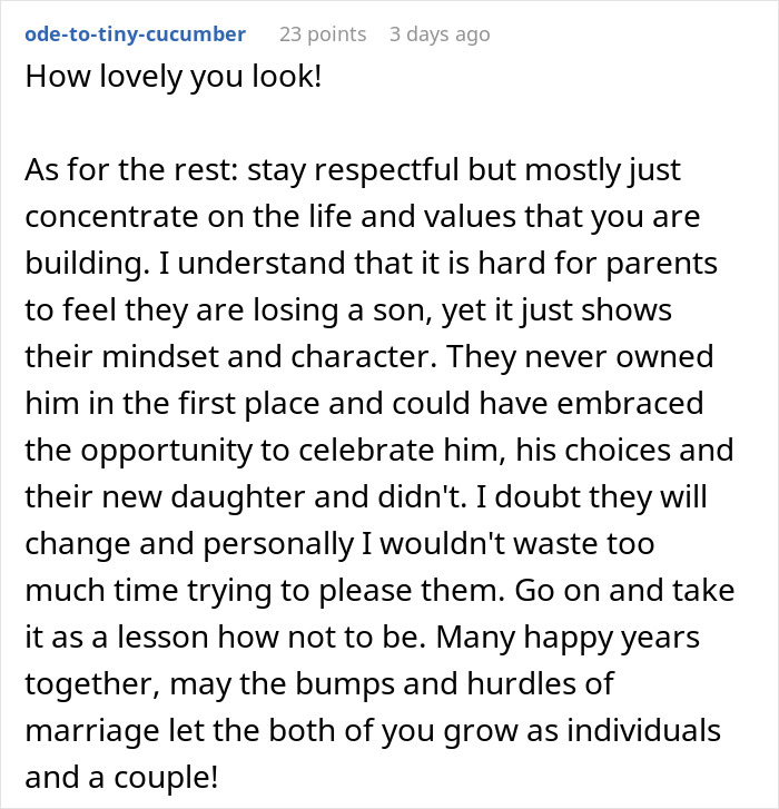 Bride Is Told She “Doesn’t Need” A White Dress, Then Sees What Her MIL Plans To Wear To The Ceremony