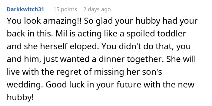 Bride Is Told She “Doesn’t Need” A White Dress, Then Sees What Her MIL Plans To Wear To The Ceremony