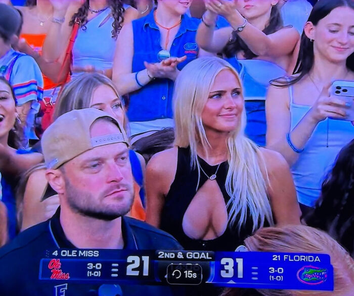 Viral Blonde From Florida-Ole Miss Game Finally ID’D, Viewers Stunned To Learn She’s More Than Just Looks
