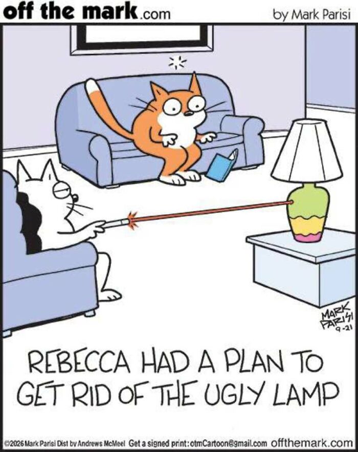29 New Comics By Mark Parisi That Capture The Odd Little Habits Every Cat Owner Knows 29 New Comics By Mark Parisi That Capture The Odd Little Habits Every Cat Owner Knows