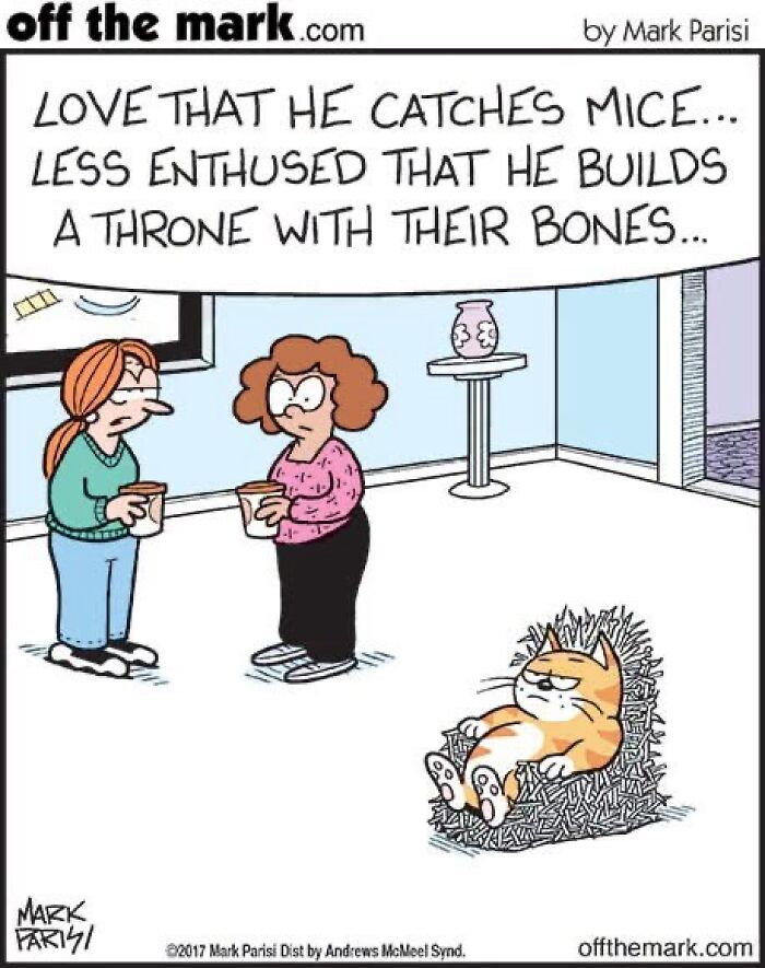 29 New Comics By Mark Parisi That Capture The Odd Little Habits Every Cat Owner Knows 29 New Comics By Mark Parisi That Capture The Odd Little Habits Every Cat Owner Knows