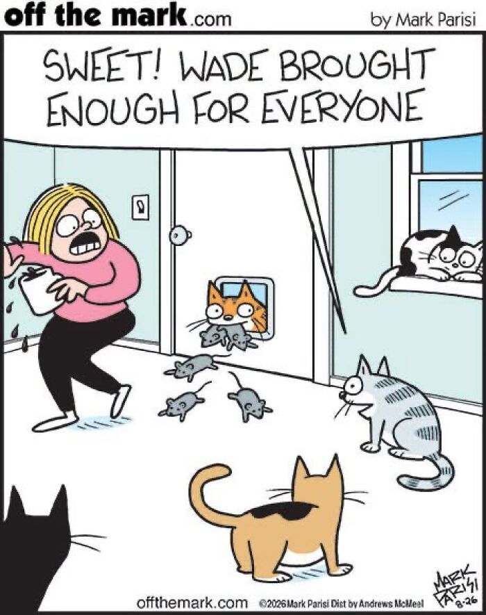 29 New Comics By Mark Parisi That Capture The Odd Little Habits Every Cat Owner Knows 29 New Comics By Mark Parisi That Capture The Odd Little Habits Every Cat Owner Knows