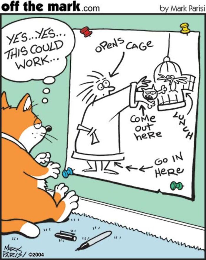 29 New Comics By Mark Parisi That Capture The Odd Little Habits Every Cat Owner Knows 29 New Comics By Mark Parisi That Capture The Odd Little Habits Every Cat Owner Knows