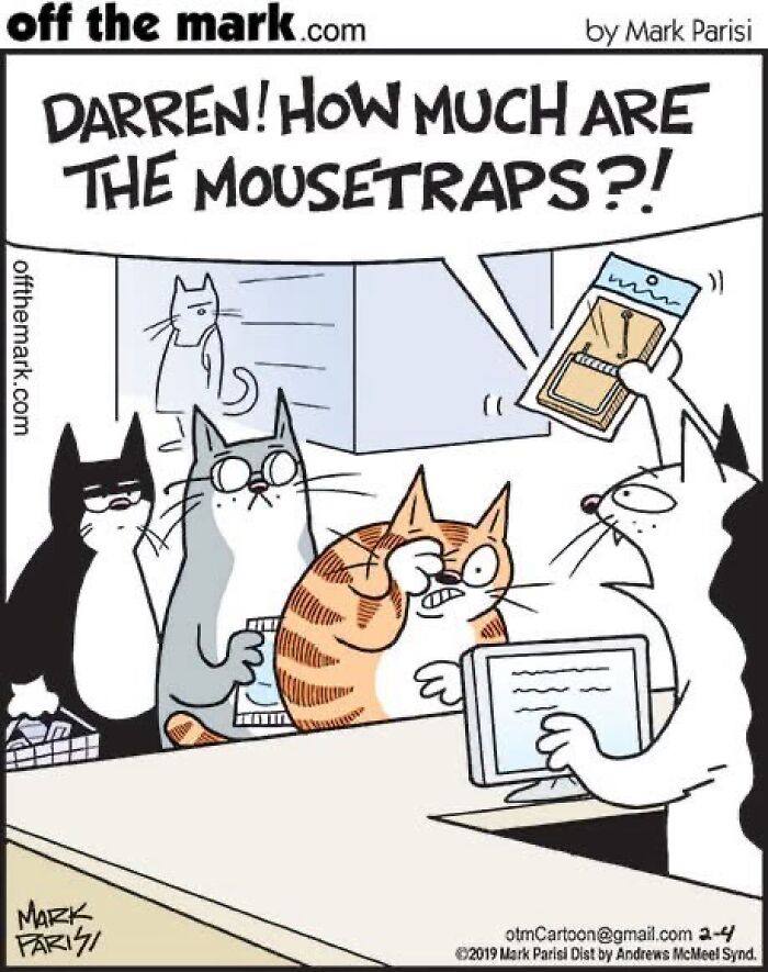 29 New Comics By Mark Parisi That Capture The Odd Little Habits Every Cat Owner Knows 29 New Comics By Mark Parisi That Capture The Odd Little Habits Every Cat Owner Knows