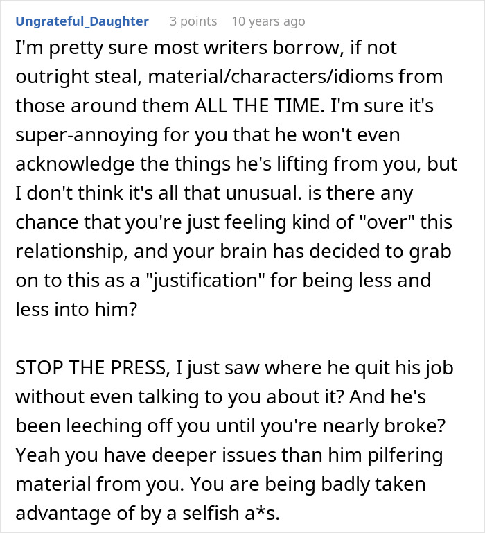 Woman Reads Boyfriend’s Novel, Realizes Something That Forever Changes The Way She Feels About Him Woman Reads Boyfriend’s Novel, Realizes Something That Forever Changes The Way She Feels About Him