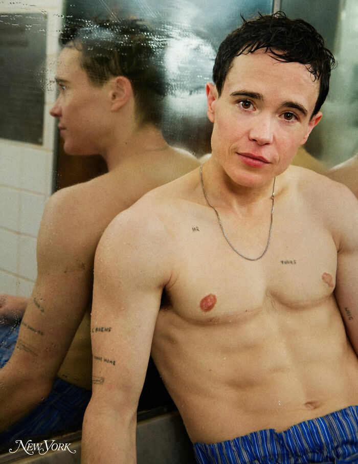 Trans Actor Elliot Page’s Magazine Cover Divides Internet As Netizens Zoom In On Bold Detail Trans Actor Elliot Page’s Magazine Cover Divides Internet As Netizens Zoom In On Bold Detail