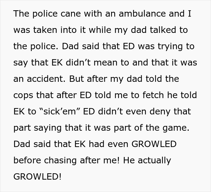 Entitled Dad Doesn’t Even Deny To The Police He Sent His Kid On A 3YO Like A Rabid Dog Entitled Dad Doesn’t Even Deny To The Police He Sent His Kid On A 3YO Like A Rabid Dog