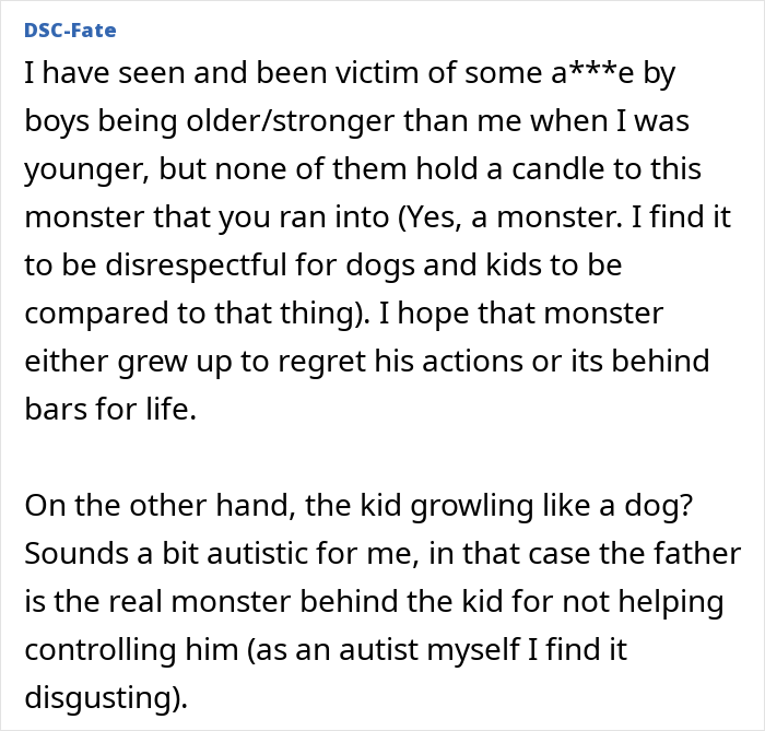 Entitled Dad Doesn’t Even Deny To The Police He Sent His Kid On A 3YO Like A Rabid Dog Entitled Dad Doesn’t Even Deny To The Police He Sent His Kid On A 3YO Like A Rabid Dog