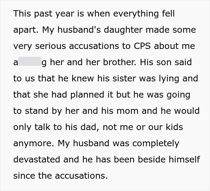 20YO Concocts Lies To Call CPS On Stepmom, She’s More Horrified By Her Husband’s Reaction 20YO Concocts Lies To Call CPS On Stepmom, She’s More Horrified By Her Husband’s Reaction