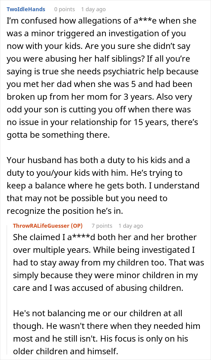 20YO Concocts Lies To Call CPS On Stepmom, She’s More Horrified By Her Husband’s Reaction 20YO Concocts Lies To Call CPS On Stepmom, She’s More Horrified By Her Husband’s Reaction