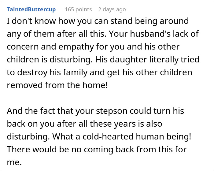 20YO Concocts Lies To Call CPS On Stepmom, She’s More Horrified By Her Husband’s Reaction 20YO Concocts Lies To Call CPS On Stepmom, She’s More Horrified By Her Husband’s Reaction