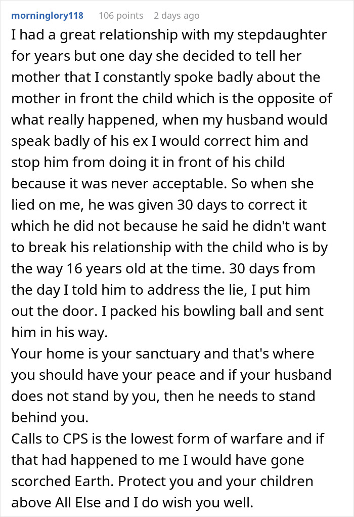 20YO Concocts Lies To Call CPS On Stepmom, She’s More Horrified By Her Husband’s Reaction 20YO Concocts Lies To Call CPS On Stepmom, She’s More Horrified By Her Husband’s Reaction