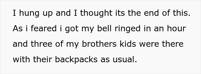 Dad Dumps His Kids On Bro’s Porch Without Warning, Learns “Family” Isn’t A Free Babysitting Service Dad Dumps His Kids On Bro’s Porch Without Warning, Learns “Family” Isn’t A Free Babysitting Service