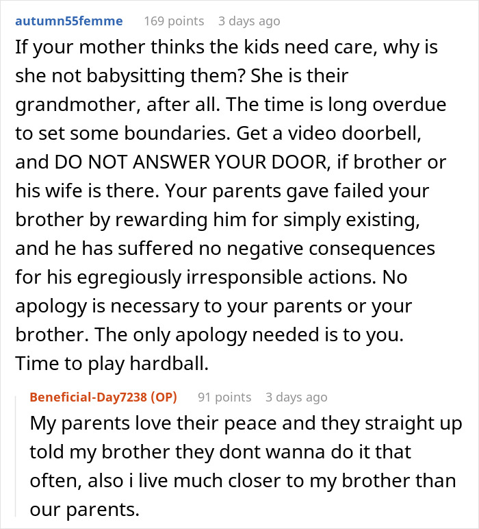 Dad Dumps His Kids On Bro’s Porch Without Warning, Learns “Family” Isn’t A Free Babysitting Service Dad Dumps His Kids On Bro’s Porch Without Warning, Learns “Family” Isn’t A Free Babysitting Service