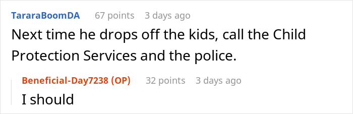 Dad Dumps His Kids On Bro’s Porch Without Warning, Learns “Family” Isn’t A Free Babysitting Service Dad Dumps His Kids On Bro’s Porch Without Warning, Learns “Family” Isn’t A Free Babysitting Service
