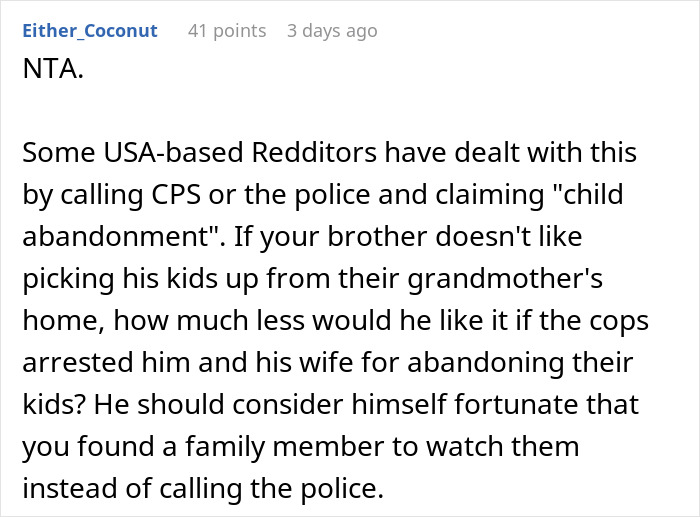 Dad Dumps His Kids On Bro’s Porch Without Warning, Learns “Family” Isn’t A Free Babysitting Service Dad Dumps His Kids On Bro’s Porch Without Warning, Learns “Family” Isn’t A Free Babysitting Service