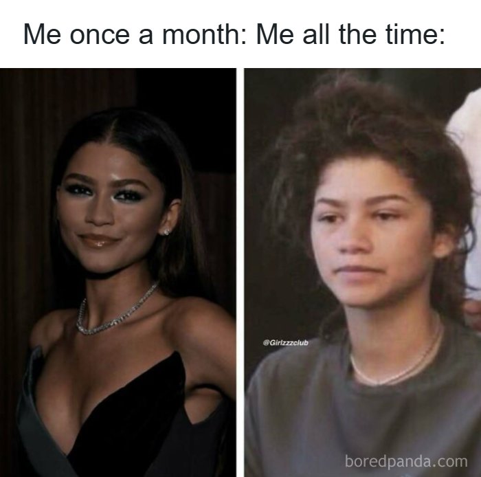 80 Funny Memes About The Weirdly Specific Realities Of Being A Woman