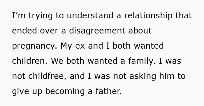Man Can’t Stay With Partner Who Wants Kids But Isn’t Willing To Give Birth, She Is Appalled This Is An Issue Man Can’t Stay With Partner Who Wants Kids But Isn’t Willing To Give Birth, She Is Appalled This Is An Issue