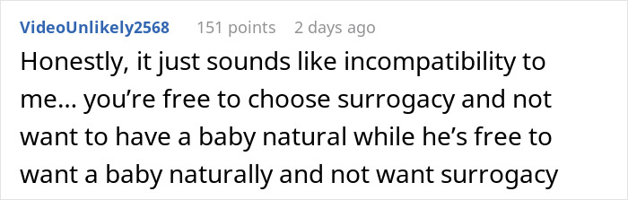 Man Can’t Stay With Partner Who Wants Kids But Isn’t Willing To Give Birth, She Is Appalled This Is An Issue Man Can’t Stay With Partner Who Wants Kids But Isn’t Willing To Give Birth, She Is Appalled This Is An Issue