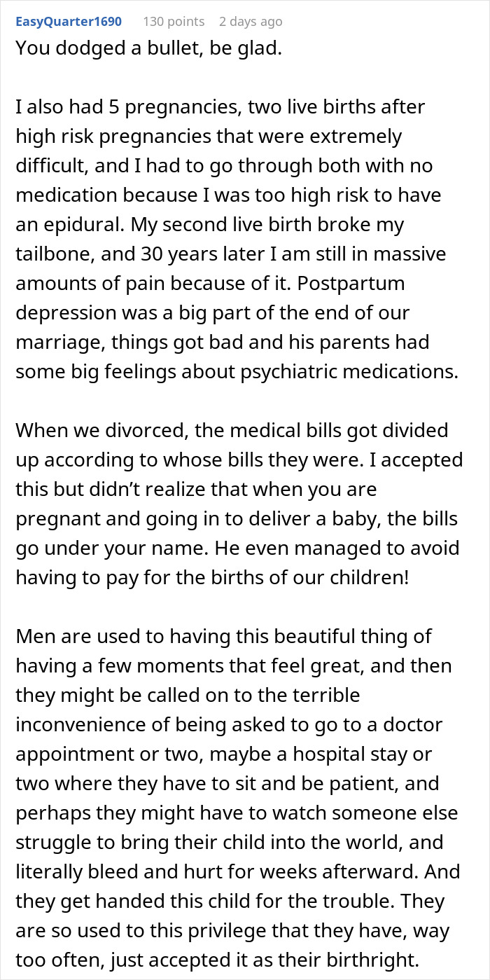 Man Can’t Stay With Partner Who Wants Kids But Isn’t Willing To Give Birth, She Is Appalled This Is An Issue Man Can’t Stay With Partner Who Wants Kids But Isn’t Willing To Give Birth, She Is Appalled This Is An Issue