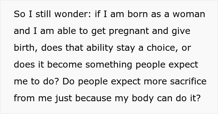 Man Can’t Stay With Partner Who Wants Kids But Isn’t Willing To Give Birth, She Is Appalled This Is An Issue Man Can’t Stay With Partner Who Wants Kids But Isn’t Willing To Give Birth, She Is Appalled This Is An Issue