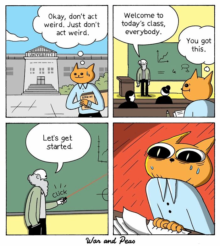 49 ‘War And Peas’ Dark Comics That Perfectly Capture Cats’ Love Of Mischief 49 ‘War And Peas’ Dark Comics That Perfectly Capture Cats’ Love Of Mischief