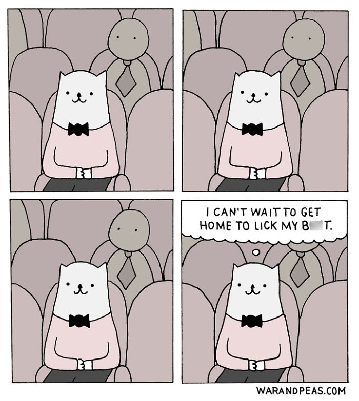 49 ‘War And Peas’ Dark Comics That Perfectly Capture Cats’ Love Of Mischief 49 ‘War And Peas’ Dark Comics That Perfectly Capture Cats’ Love Of Mischief