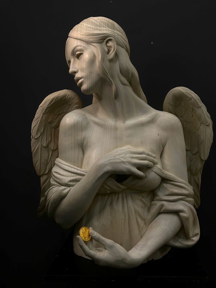 This Polish Artist Turns Blocks Of Wood Into Incredibly Lifelike Sculptures (30 Pics)
