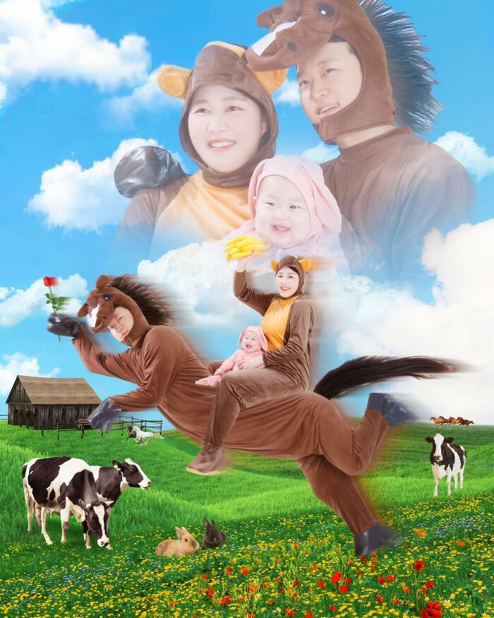 30 Family Portraits By ‘Bora’s Photo Shop’ That Take “Picture-Perfect” To A Whole New Level 30 Family Portraits By ‘Bora’s Photo Shop’ That Take “Picture-Perfect” To A Whole New Level