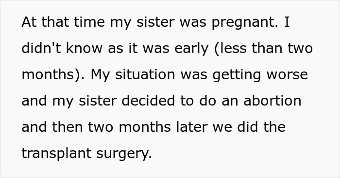 Sister Gives Brother Part Of Her Liver, Years Later He Learns It Cost Her A Baby And A Husband