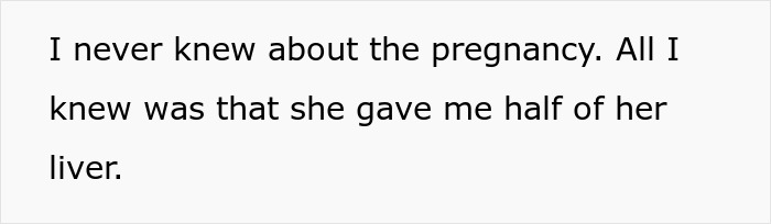 Sister Gives Brother Part Of Her Liver, Years Later He Learns It Cost Her A Baby And A Husband
