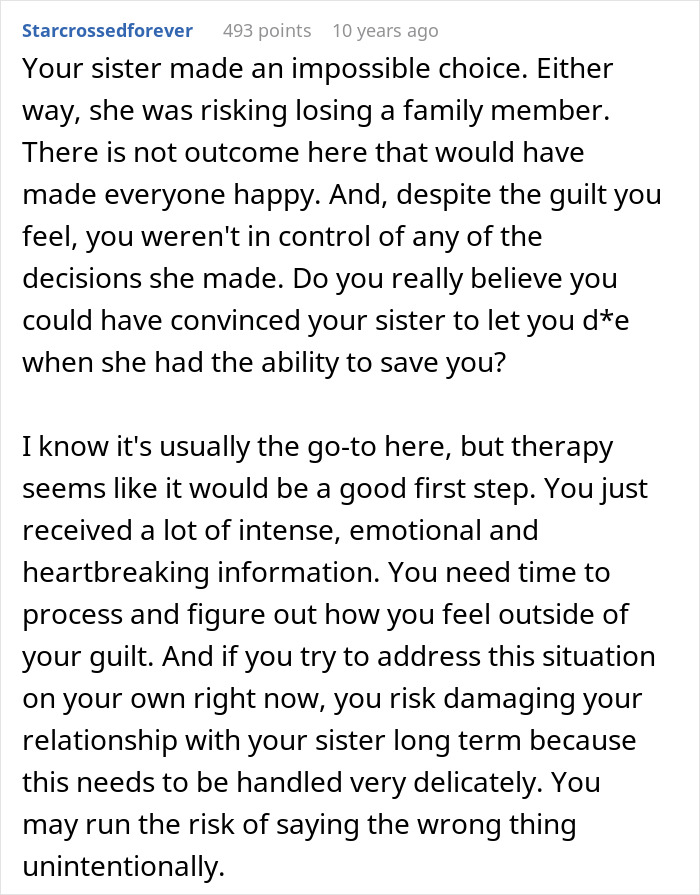 Sister Gives Brother Part Of Her Liver, Years Later He Learns It Cost Her A Baby And A Husband