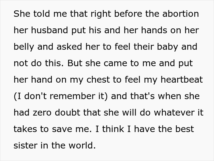 Sister Gives Brother Part Of Her Liver, Years Later He Learns It Cost Her A Baby And A Husband