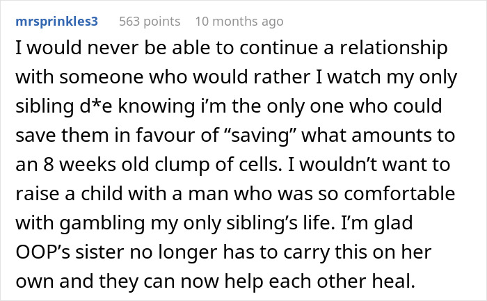 Sister Gives Brother Part Of Her Liver, Years Later He Learns It Cost Her A Baby And A Husband