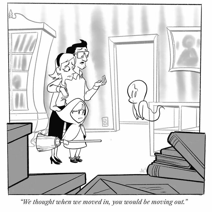 30 One-Panel Comics By A New Yorker Cartoonist That Find The Funny In Modern Life