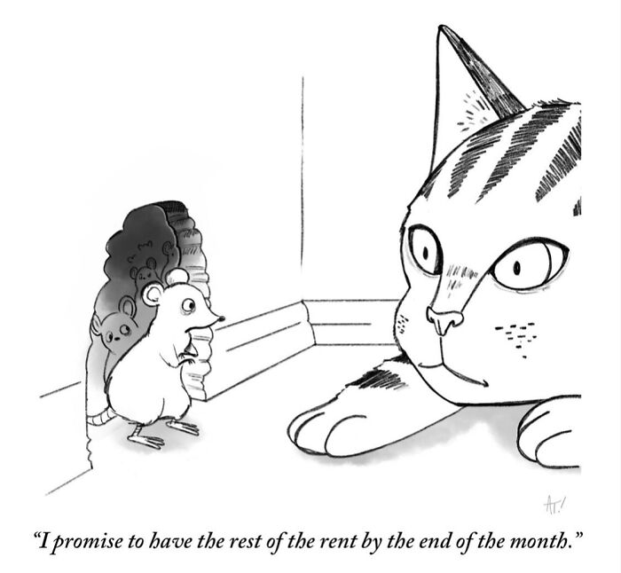 30 One-Panel Comics By A New Yorker Cartoonist That Find The Funny In Modern Life