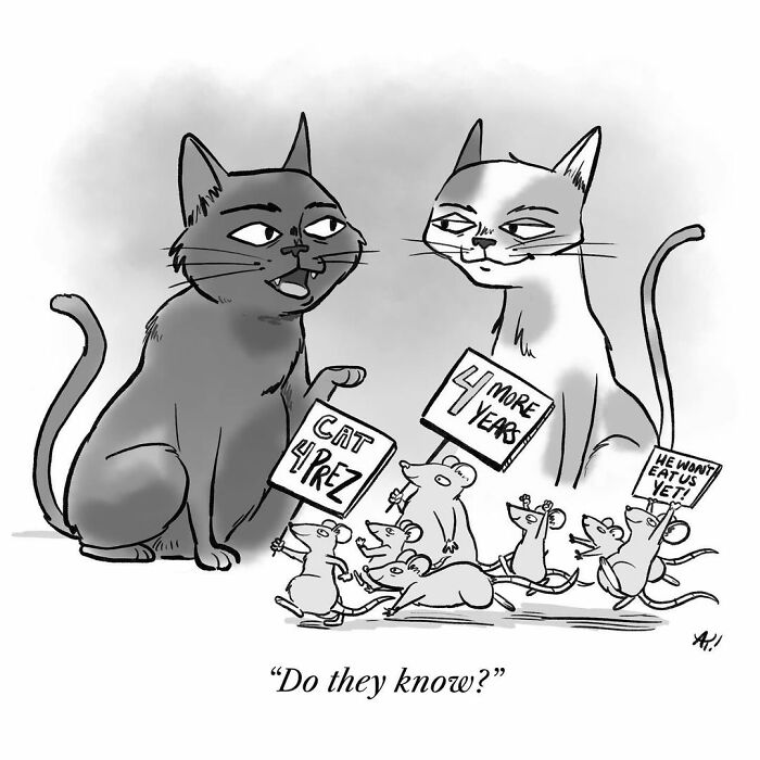 30 One-Panel Comics By A New Yorker Cartoonist That Find The Funny In Modern Life