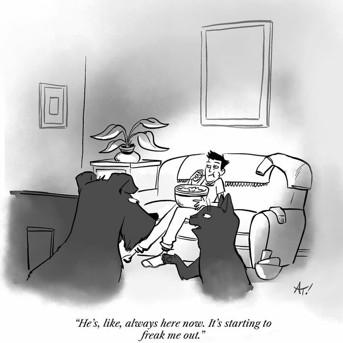 30 One-Panel Comics By A New Yorker Cartoonist That Find The Funny In Modern Life