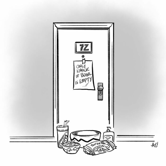 30 One-Panel Comics By A New Yorker Cartoonist That Find The Funny In Modern Life