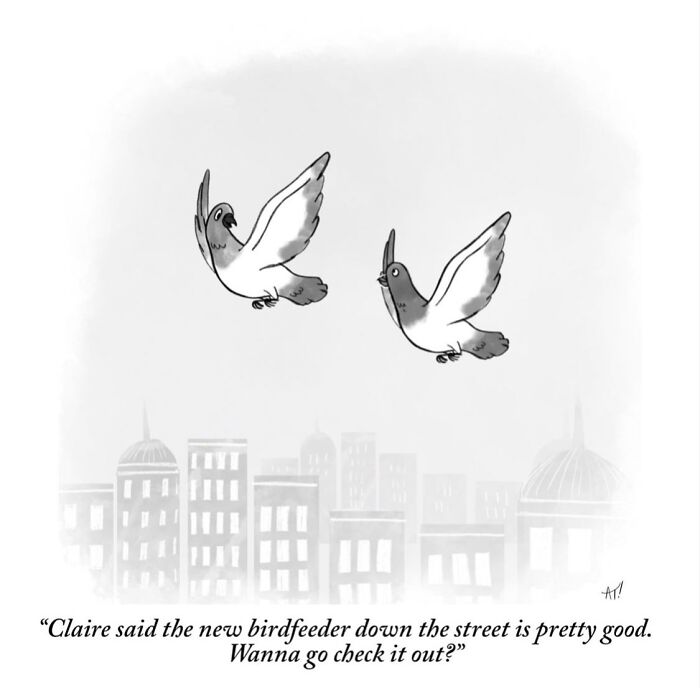 30 One-Panel Comics By A New Yorker Cartoonist That Find The Funny In Modern Life