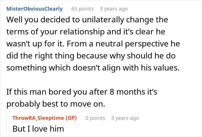 Woman Asks BF For Open Relationship Because She’s “Bored,” Regrets It When He Falls For Someone Else Woman Asks BF For Open Relationship Because She’s “Bored,” Regrets It When He Falls For Someone Else