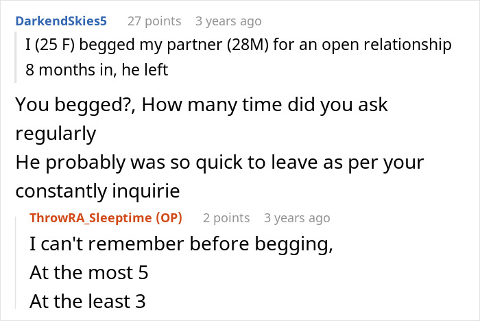Woman Asks BF For Open Relationship Because She’s “Bored,” Regrets It When He Falls For Someone Else Woman Asks BF For Open Relationship Because She’s “Bored,” Regrets It When He Falls For Someone Else