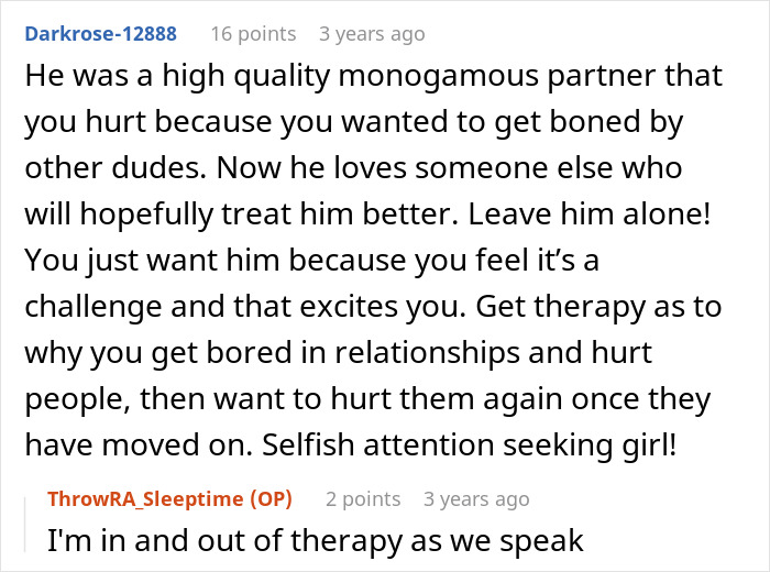 Woman Asks BF For Open Relationship Because She’s “Bored,” Regrets It When He Falls For Someone Else Woman Asks BF For Open Relationship Because She’s “Bored,” Regrets It When He Falls For Someone Else