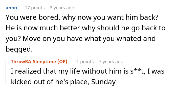 Woman Asks BF For Open Relationship Because She’s “Bored,” Regrets It When He Falls For Someone Else Woman Asks BF For Open Relationship Because She’s “Bored,” Regrets It When He Falls For Someone Else