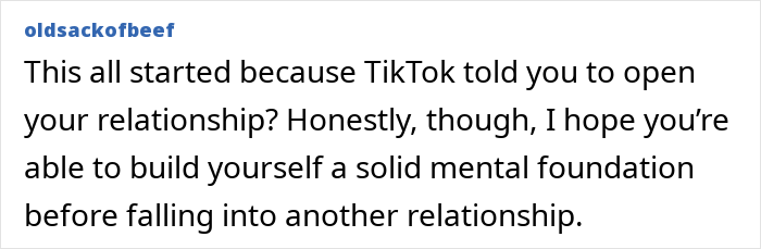 Woman Asks BF For Open Relationship Because She’s “Bored,” Regrets It When He Falls For Someone Else Woman Asks BF For Open Relationship Because She’s “Bored,” Regrets It When He Falls For Someone Else